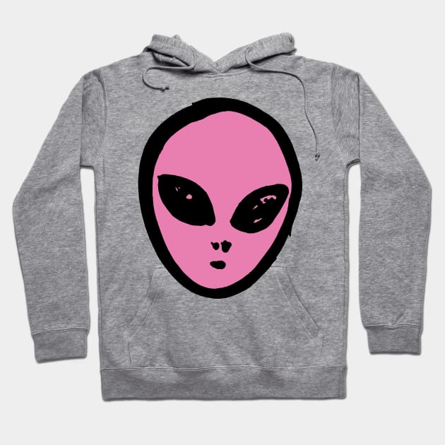 Alien Head Hoodie by KaiaAramayo